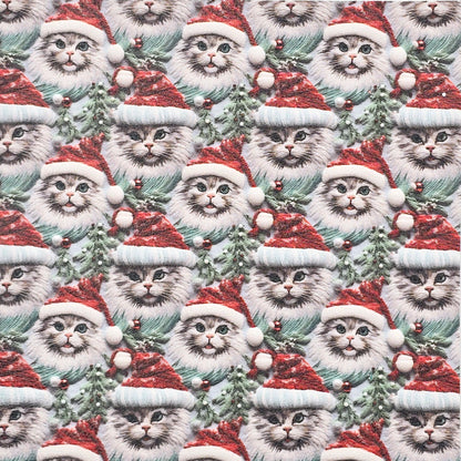 Santa Cat Artisan Leatherette