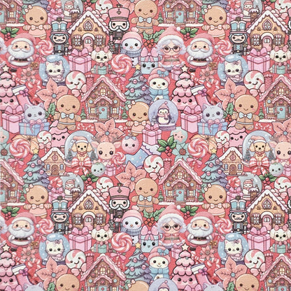 Christmas Frenzy Artisan Leatherette