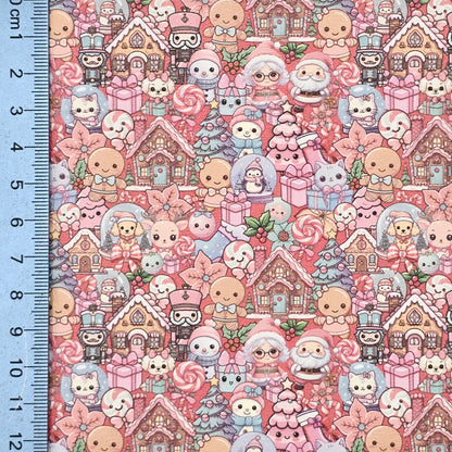 Christmas Frenzy Artisan Leatherette