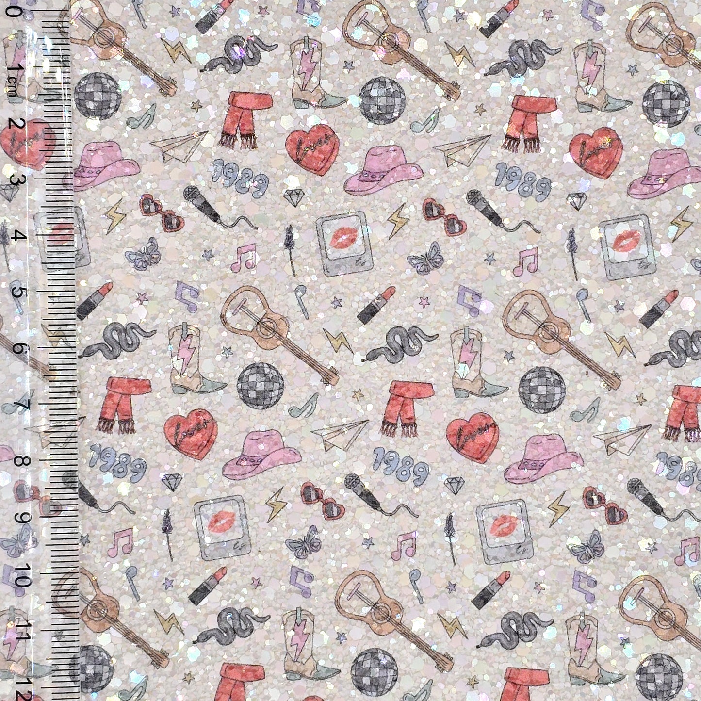 Country Girl on Cream Chunky Glitter