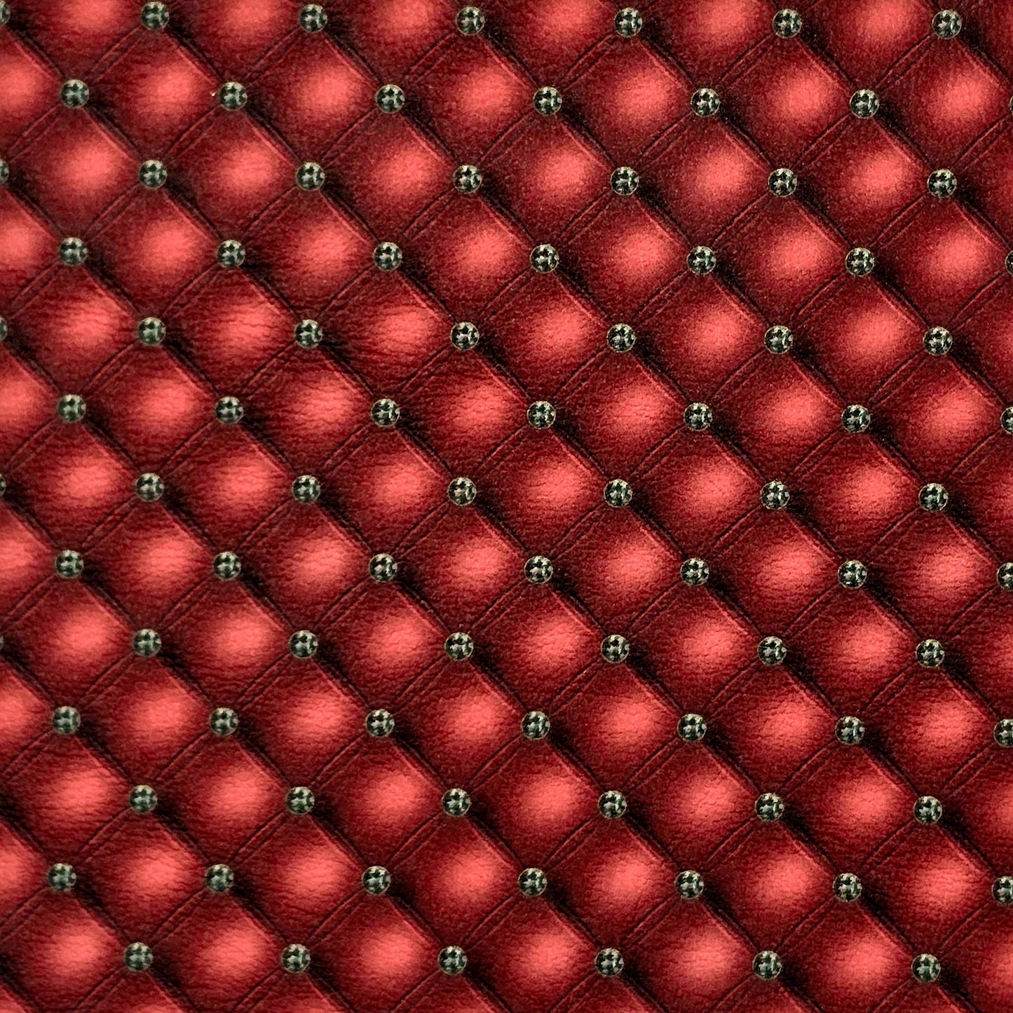 Red and Green 3D Diamonds Artisan Leatherette