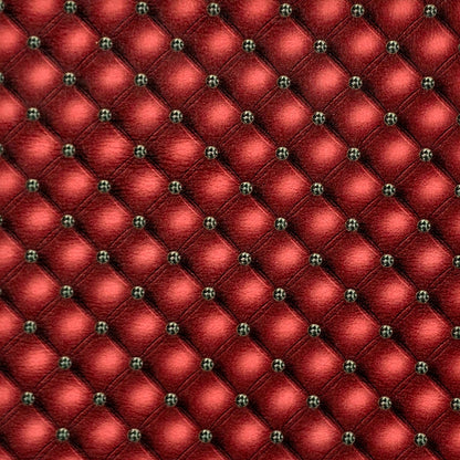 Red and Green 3D Diamonds Artisan Leatherette