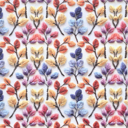 Autumn Leaves Artisan Leatherette