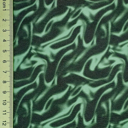 Green Satin Effect Artisan Leatherette