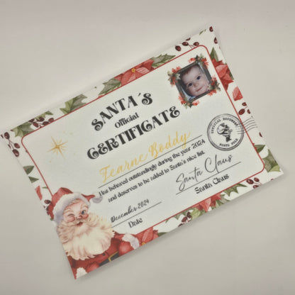 Nice List Certificate