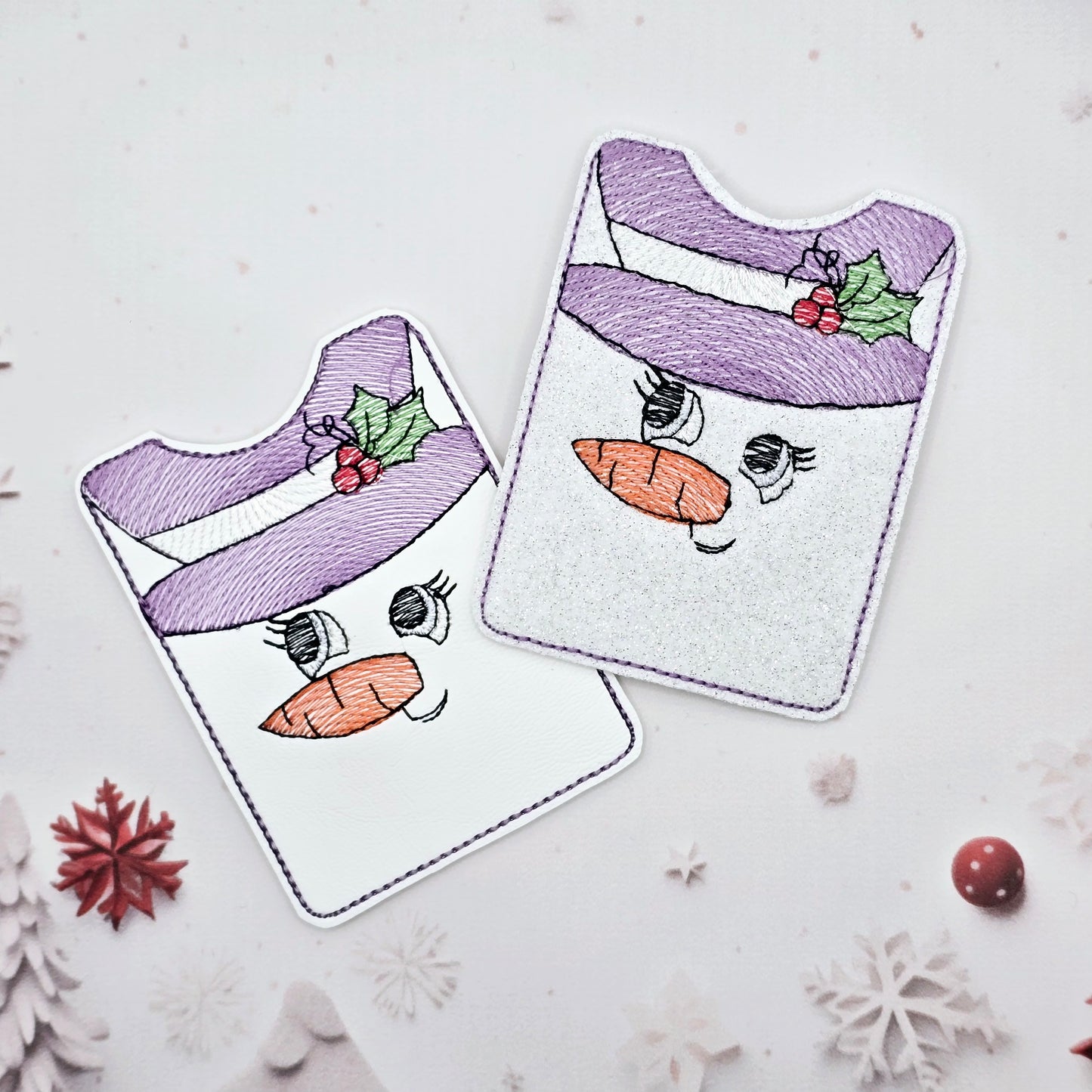 Snowman Gift Card or Gift Money Holder