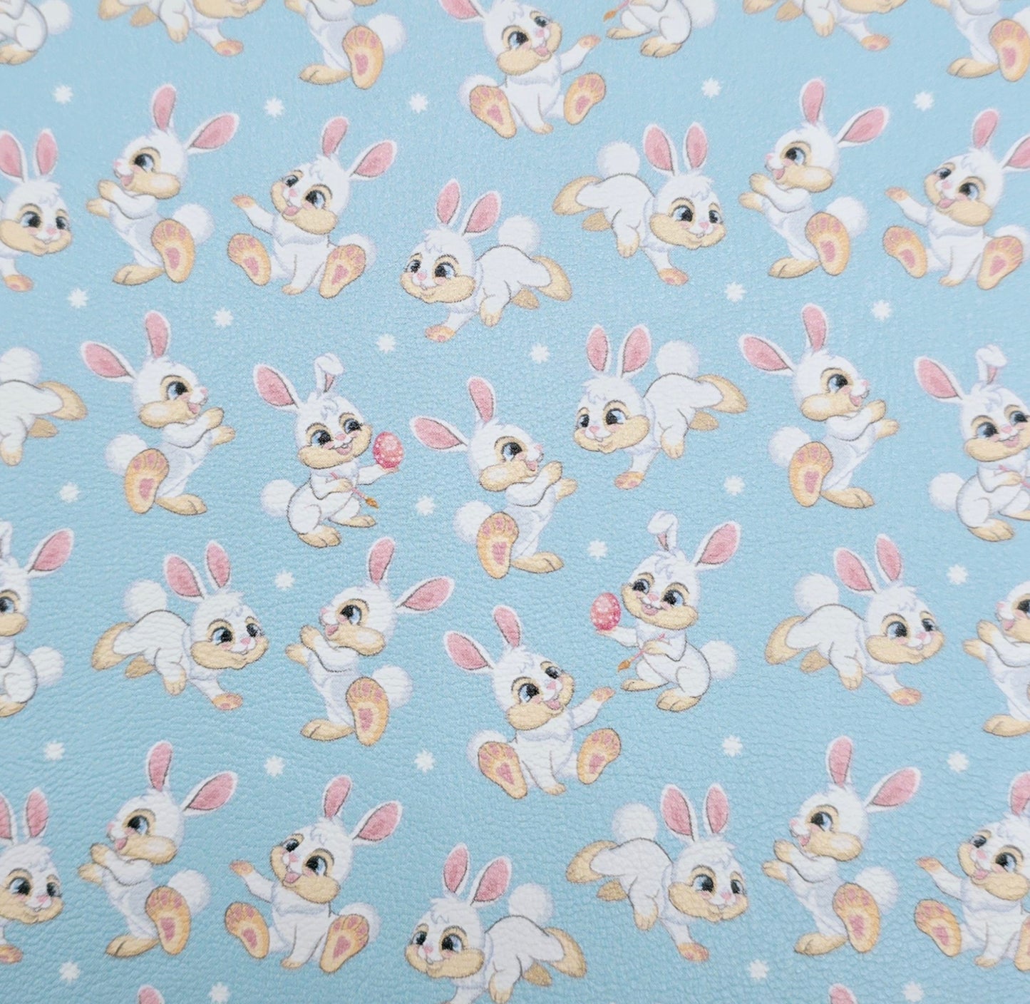 Hoppy Easter Bunnies Artisan Leatherette