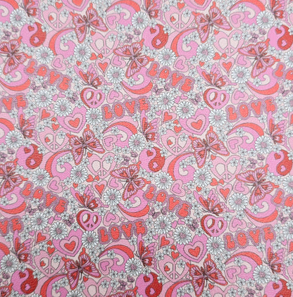 Peace & Love Artisan Leatherette