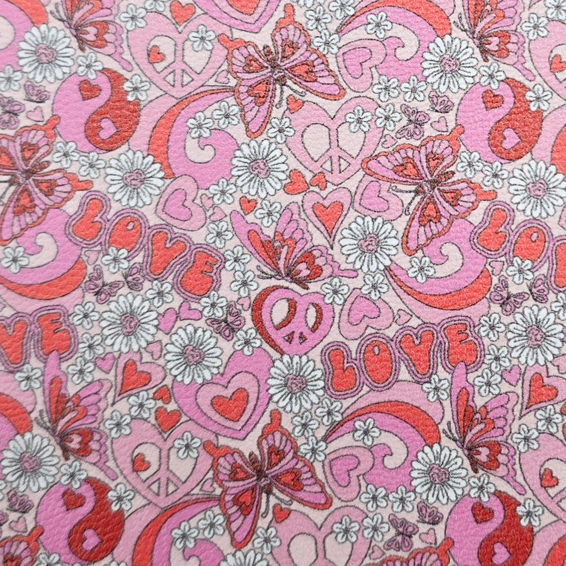 Peace & Love Artisan Leatherette