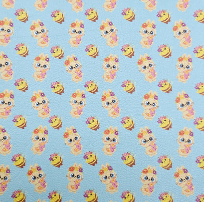 Easter Kitty Artisan Leatherette