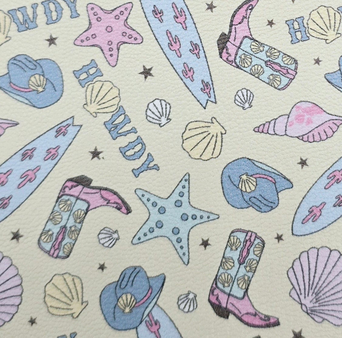 Howdy Summer Artisan Leatherette