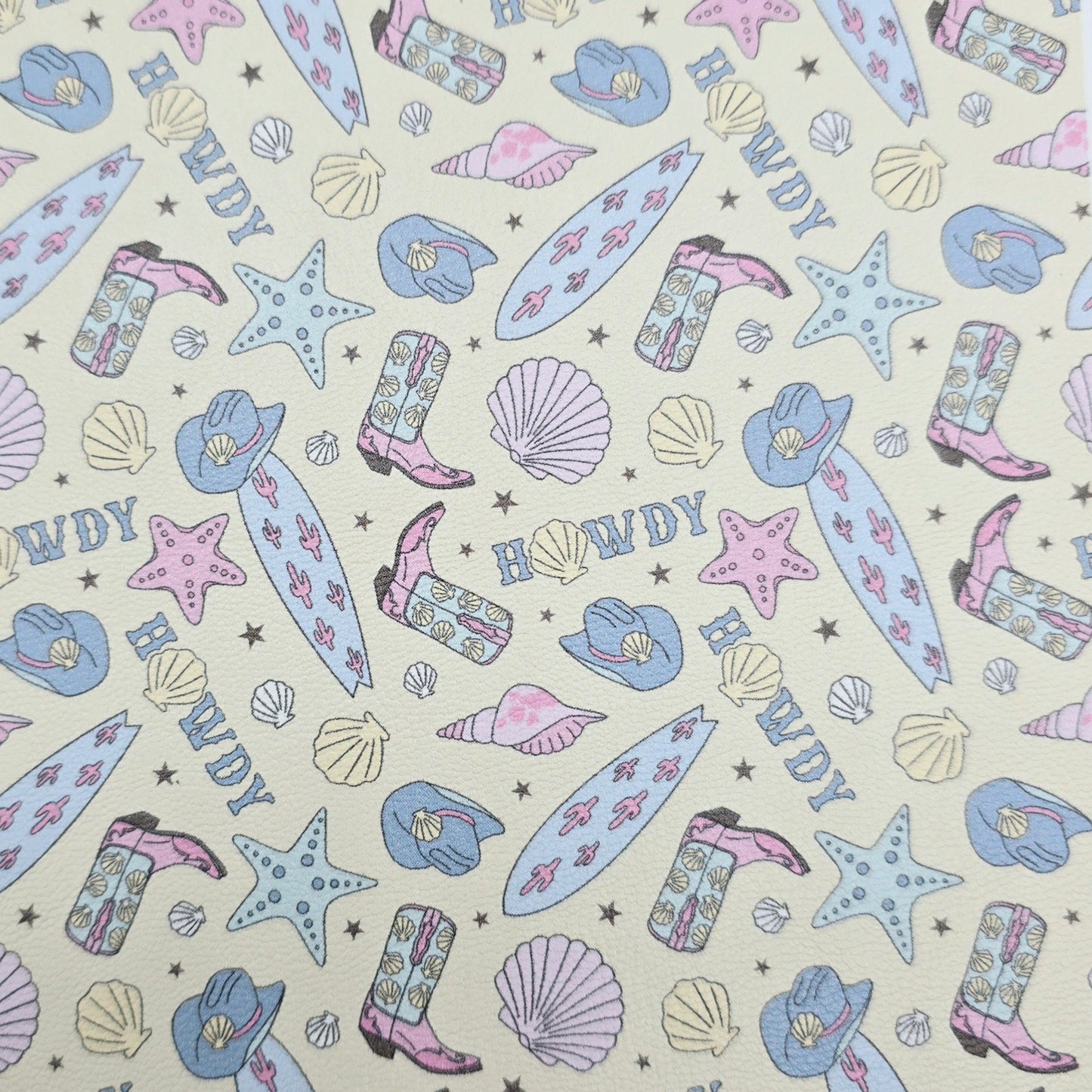 Howdy Summer Artisan Leatherette