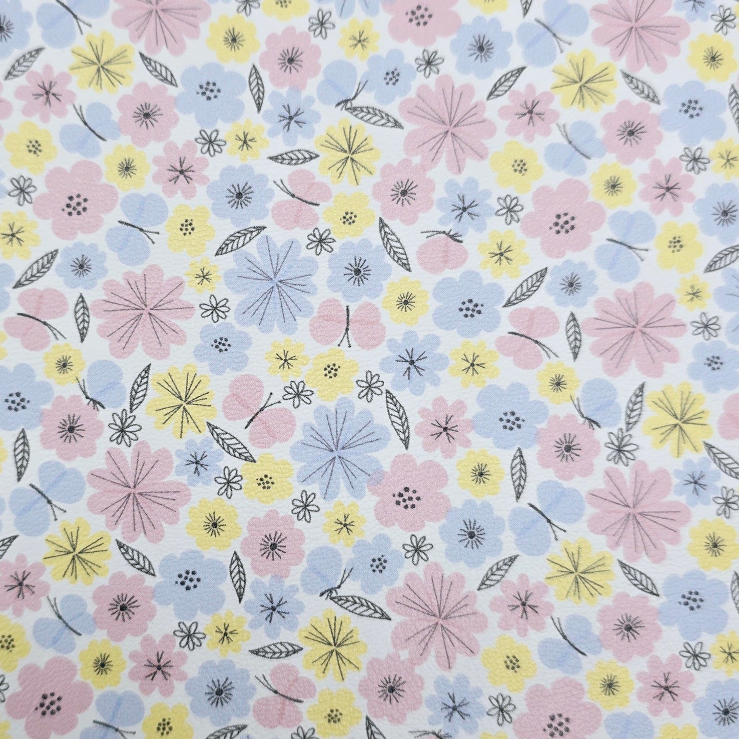 Spring Floral Artisan Leatherette