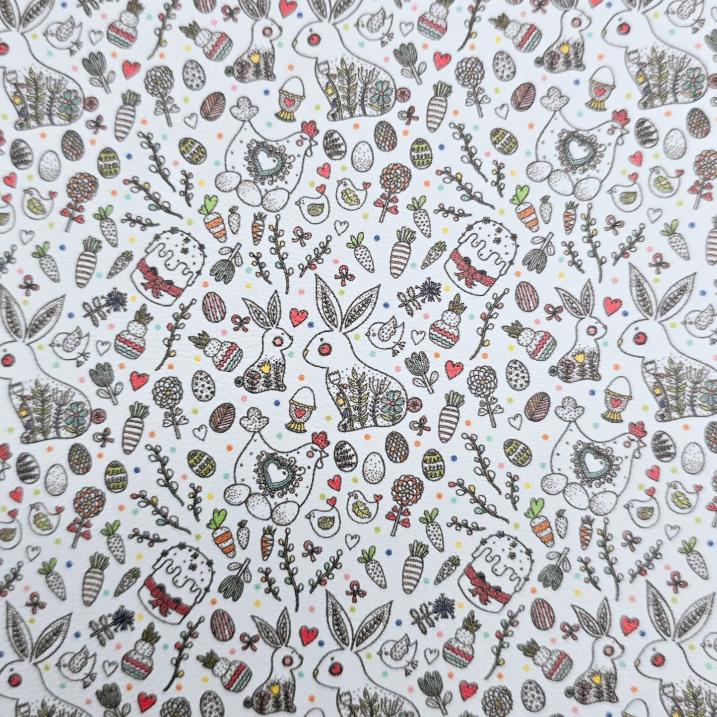 Easter Doodles Artisan Leatherette