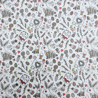 Easter Doodles Artisan Leatherette