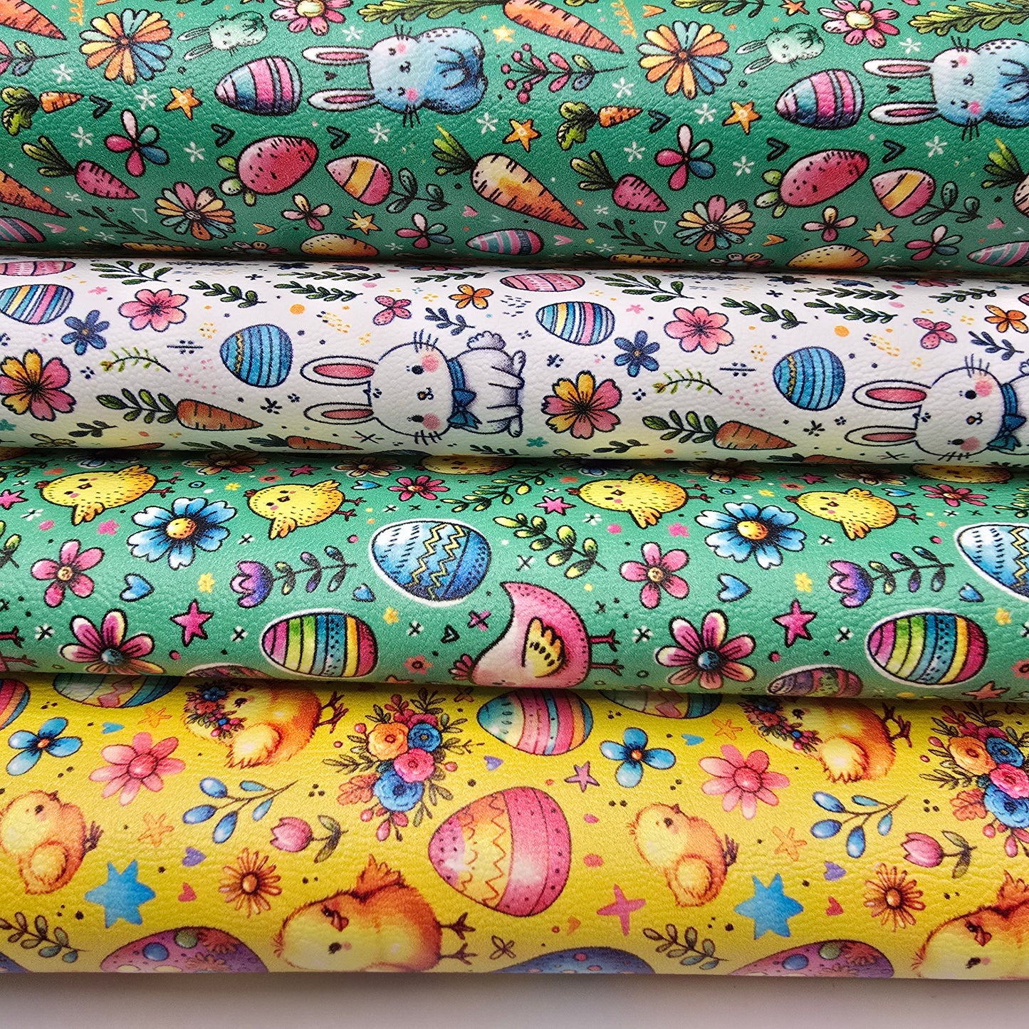 Cute Easter Doodles Collection Artisan Leatherette