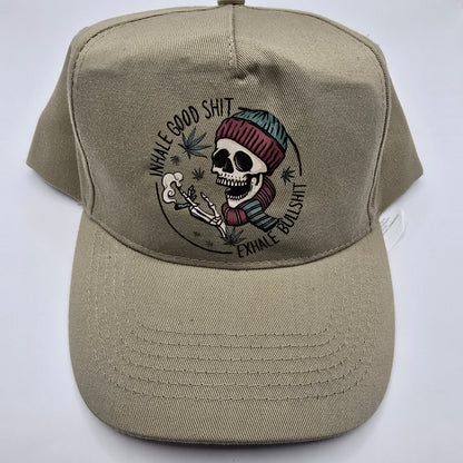 Inhale Good S**t Baseball Cap