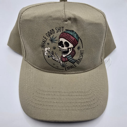 Inhale Good S**t Baseball Cap