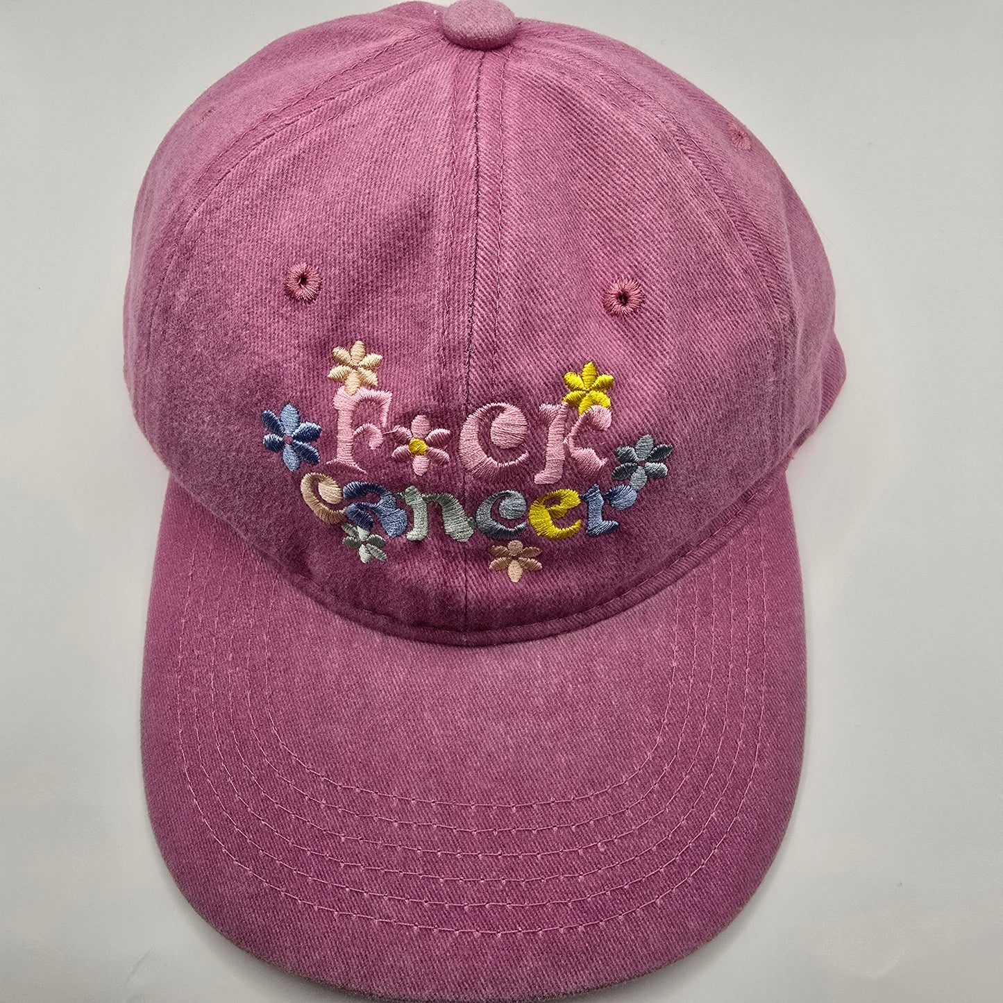 F*ck Cancer Embroidered Baseball Cap