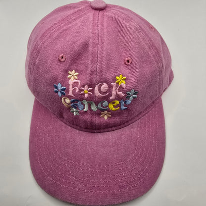 F*ck Cancer Embroidered Baseball Cap