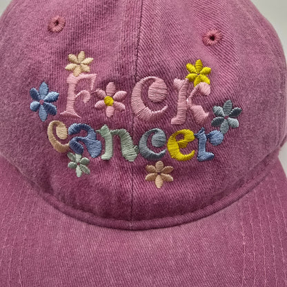 F*ck Cancer Embroidered Baseball Cap