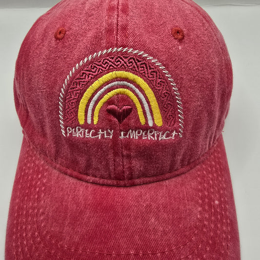 Perfectly Imperfect Embroidered Baseball Cap