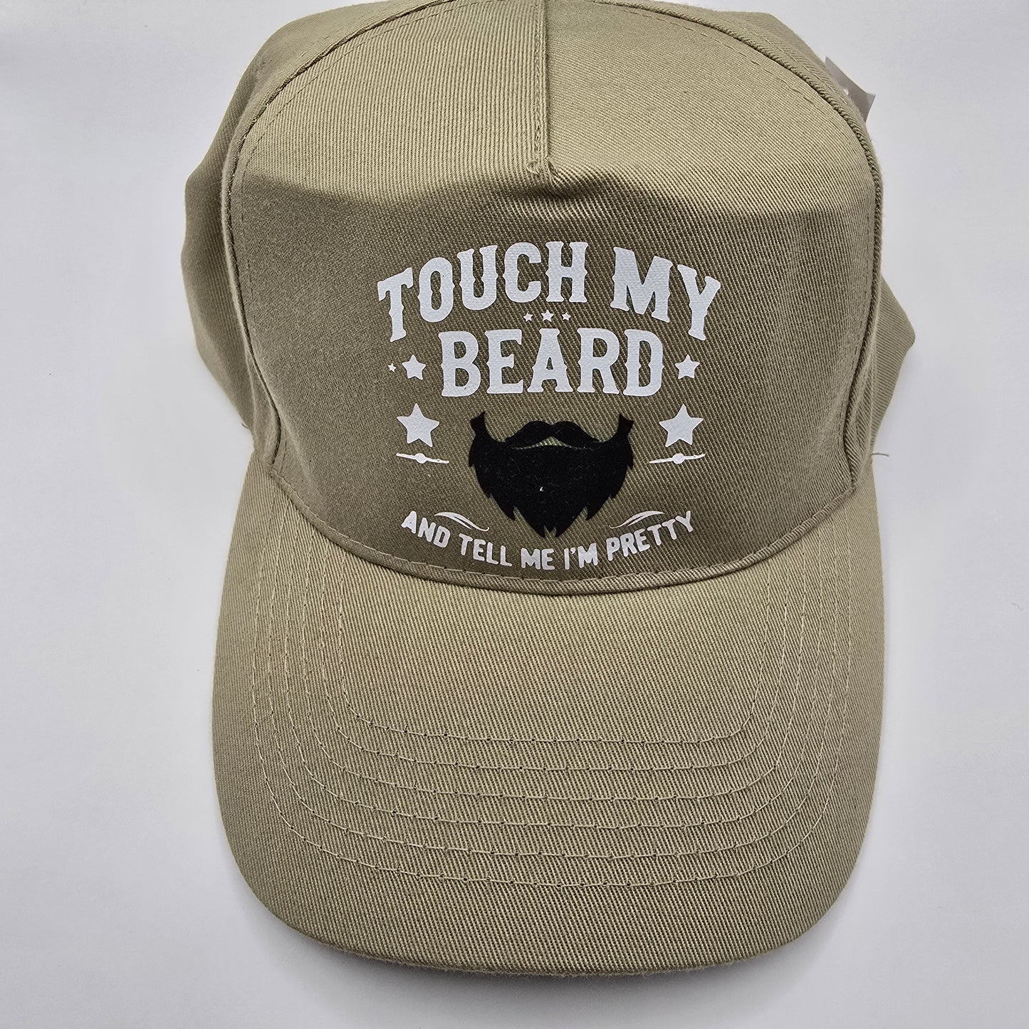 Touch My Beard and Tell Me I'm Pretty Baseball Cap