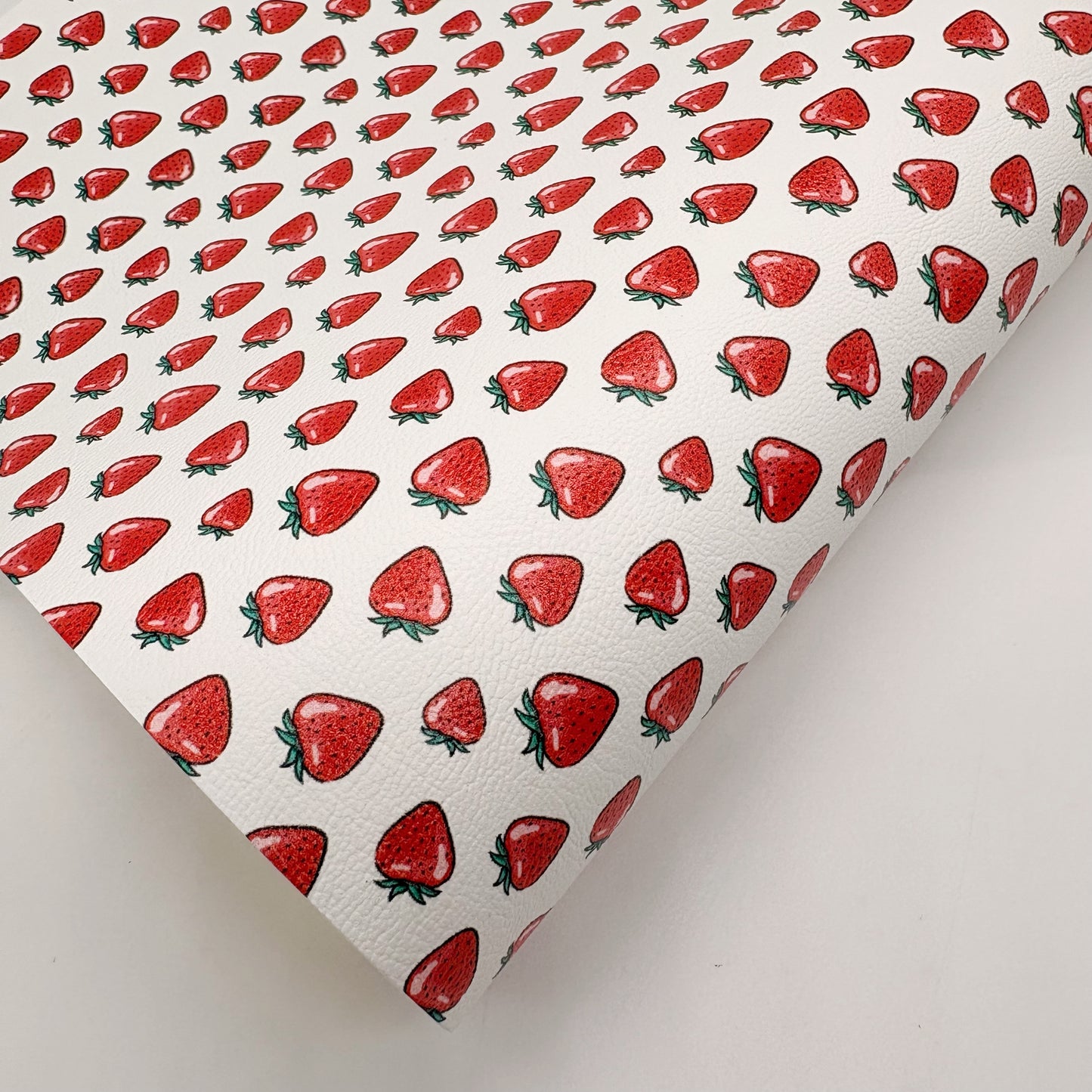 Simply Strawberry Leatherette