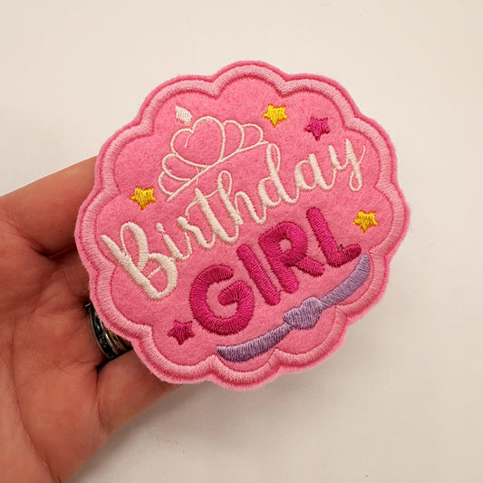 Birthday Girl Princess Badge