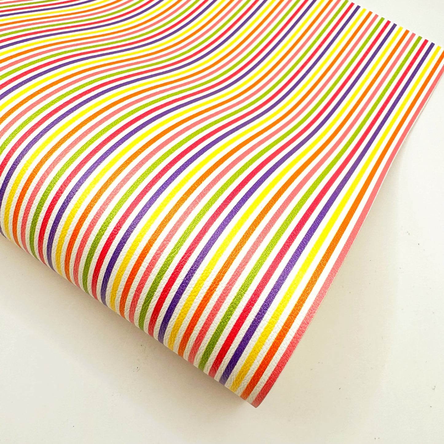 Summer Time Stripe Leatherette