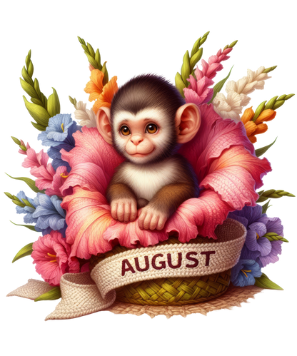 A6 Note Book Cover Collection ~ Birth Flower & Birth Animal