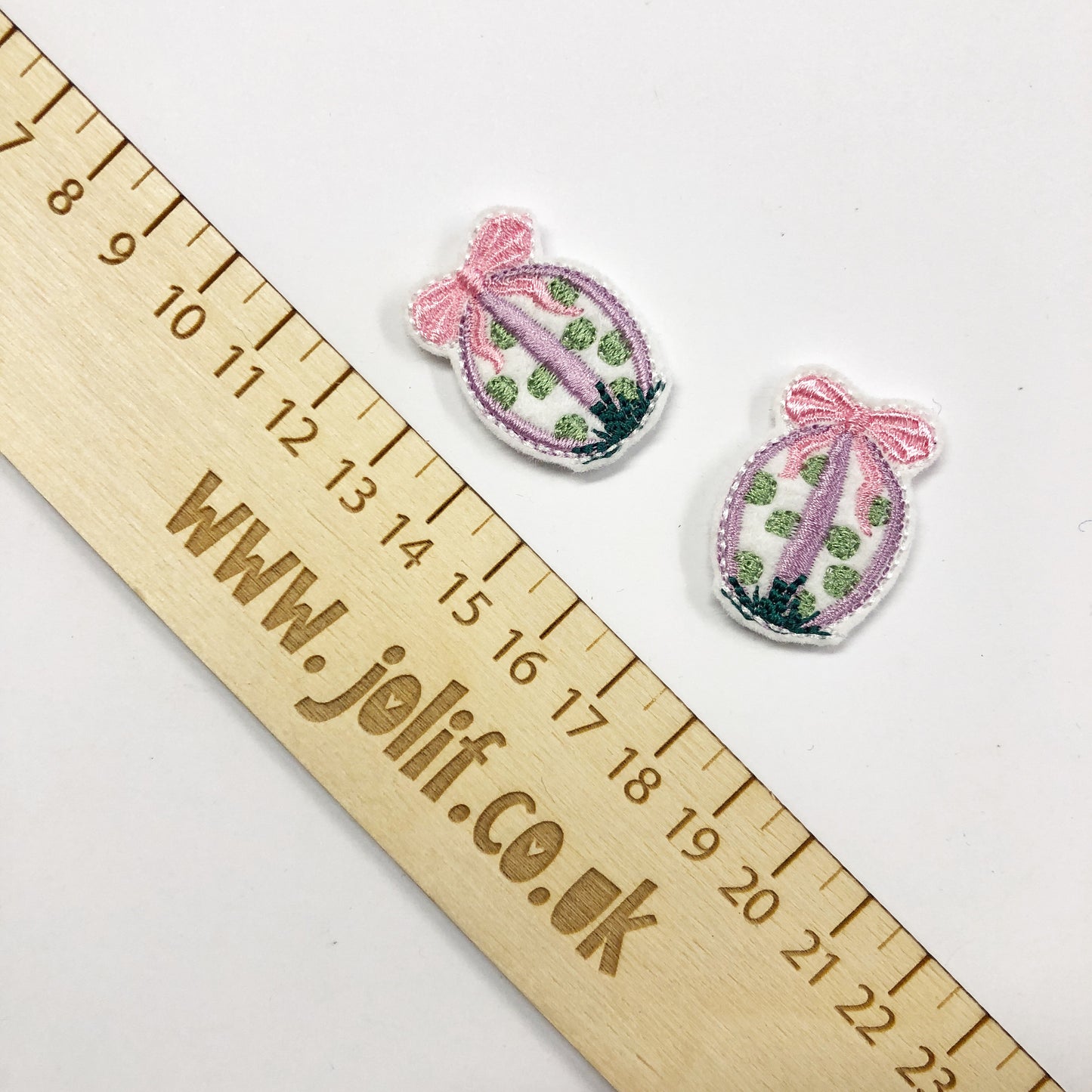 Easter Egg Felties - strip of 4