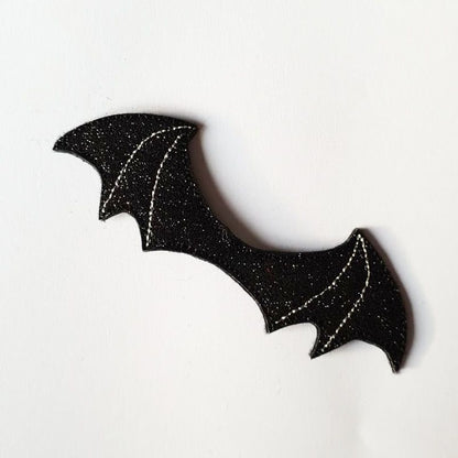 Bat Wings Hair Bow Tails - Digital Embroidery File