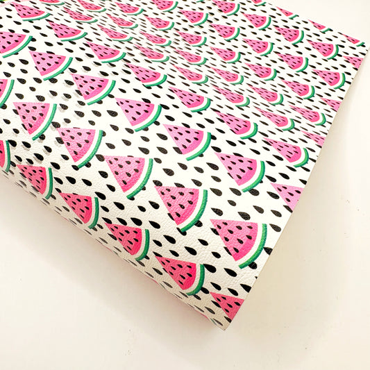 Pink Watermelon Leatherette
