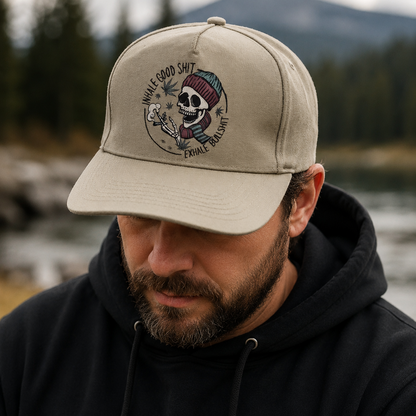 Inhale Good S**t Baseball Cap