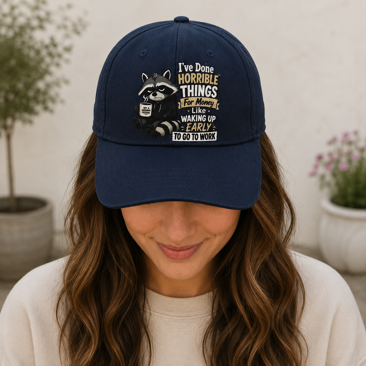 I've Done Horrible Things for Money Baseball Cap