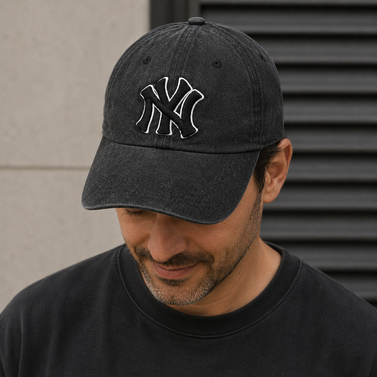New York Puff Embroidered Baseball Cap