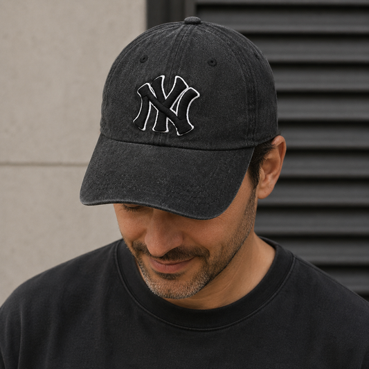 New York Puff Embroidered Baseball Cap