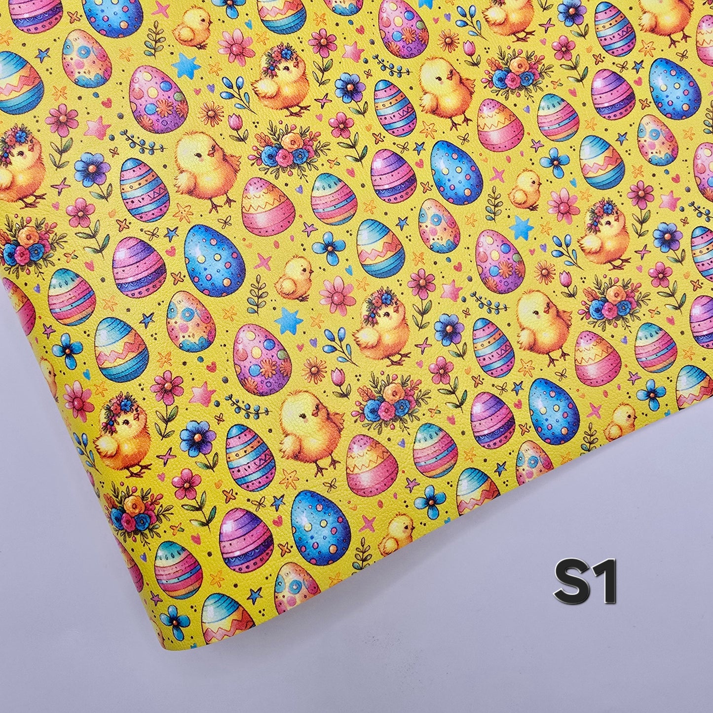 Cute Easter Doodles Collection Artisan Leatherette