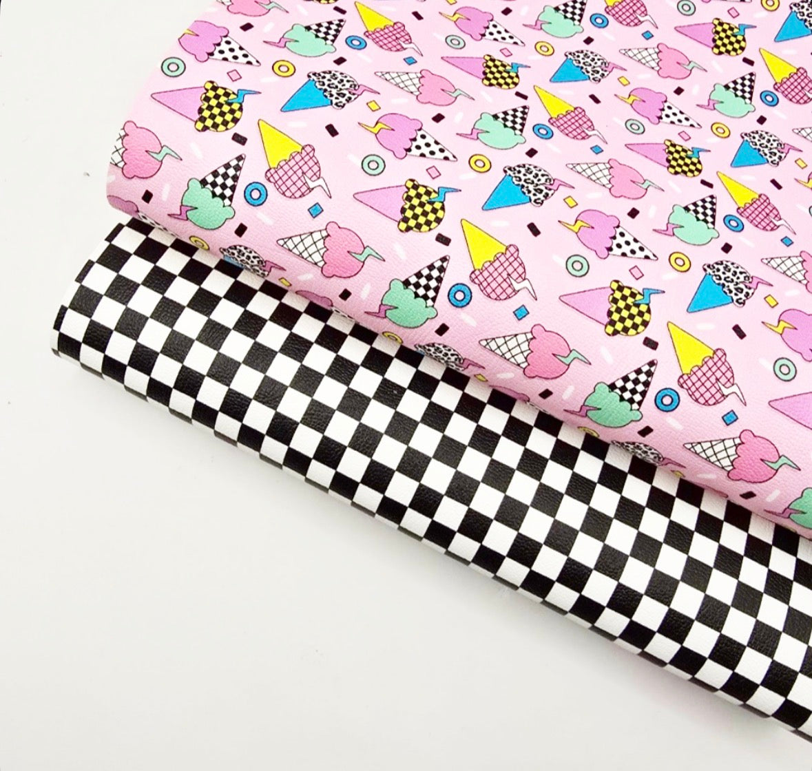 Thunderbolts of Ice-Cream Artisan Leatherette