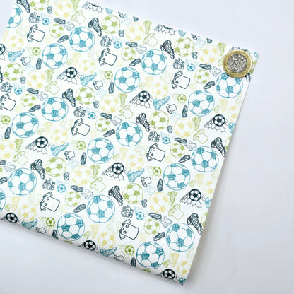 Football Sketch Artisan Leatherette