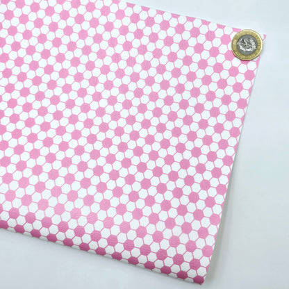 Footy Mad Pink Artisan Leatherette