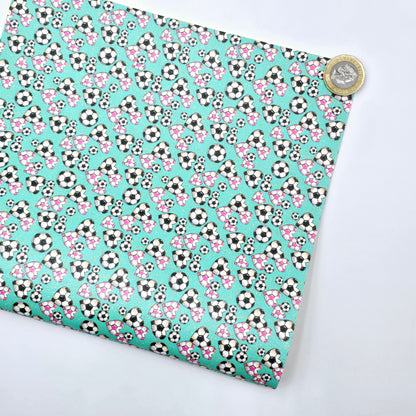 I Heart Football Jade Artisan Leatherette