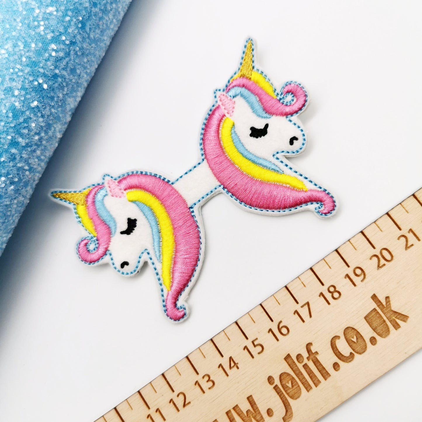 Embroidered Unicorn Tails