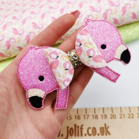 Flamingo Glitter Tails