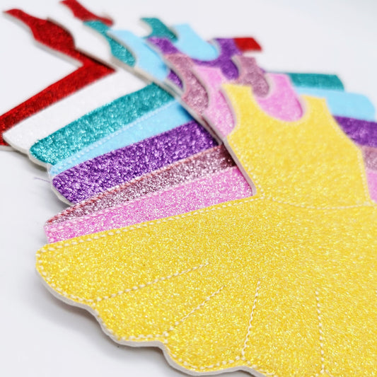 Ballet Girl Bow Holder - Glitter