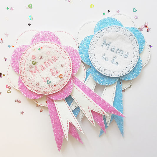 Mama To Be Embroidered Badge