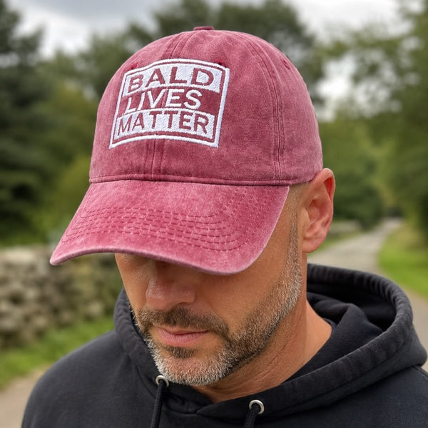 Bald Lives Matter Embroidered Baseball Cap
