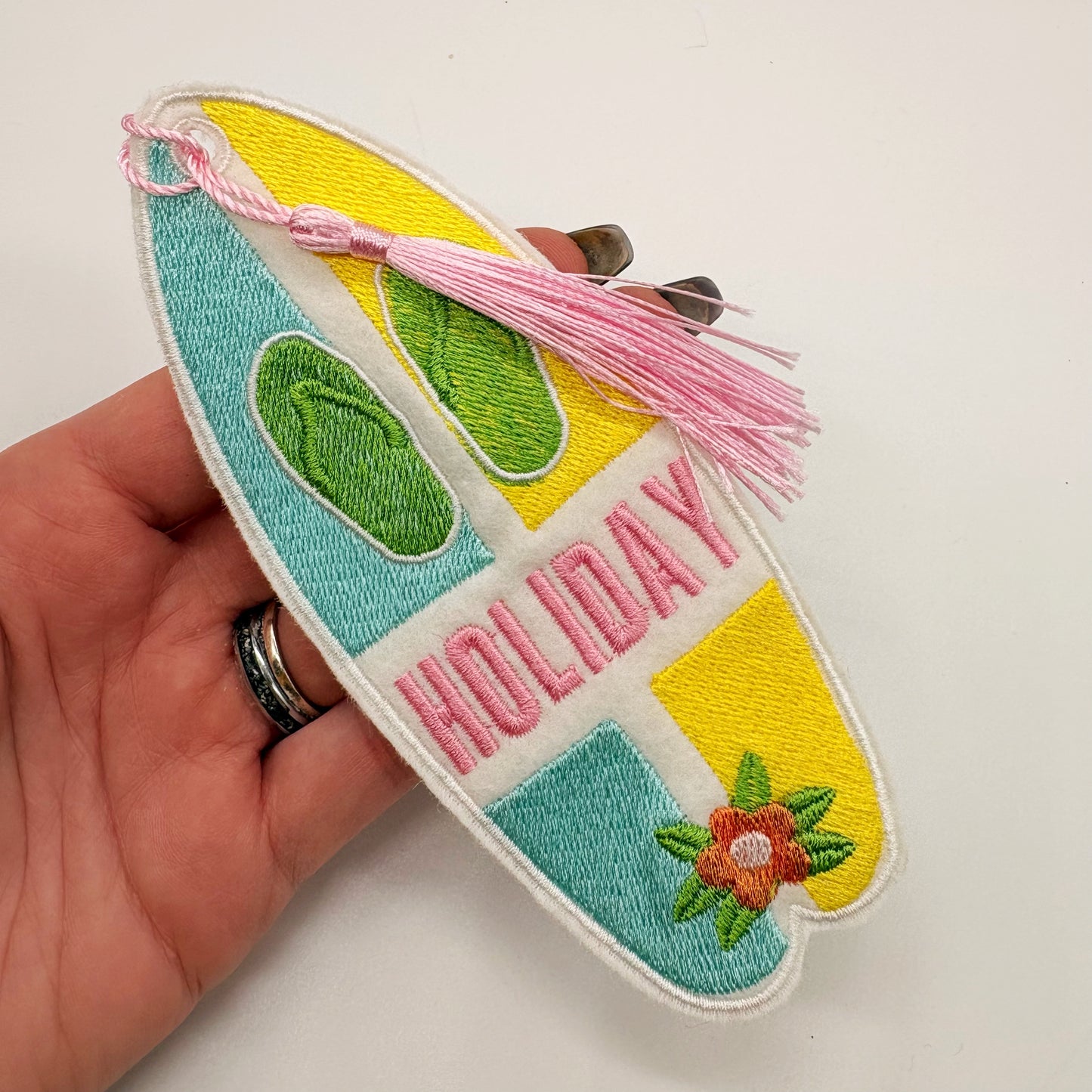 Holiday Surf Board Bookmark