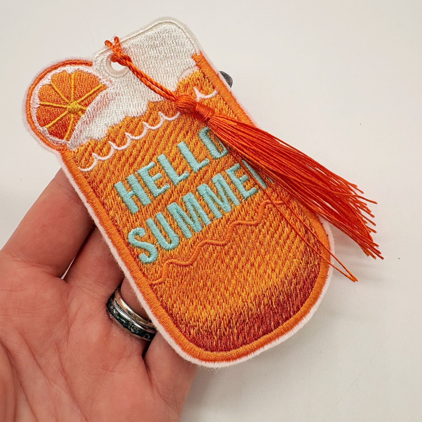 Hello Summer Orangeade Bookmark